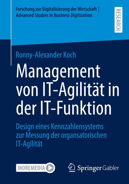 Management Von It-AgilitäT In Der It-Funktion | Ronny-Alexander Koch | Buch-image