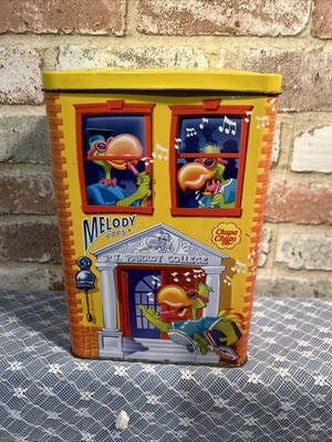 Chupa Chups Melody Pops Vintage Candy Tin~Empty
