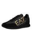 EA7 Men's Big Logo Trainers, Black