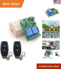 DC 12V 24V 30V Secure Remote Control Switch Universal Wireless 433Mhz Rf 10A ...