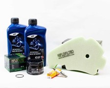 Kit Révision Filtres Bougies pour PIAGGIO Beverly 500 ie de 2003 à 2006 ELF SCOO