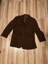Vintage Burberry London Brown Wool Blazer / Sport Coat   Men  s Tailored Jacket