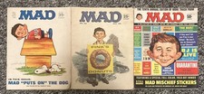MAD MAGAZINE  Lot of 3, Oct 64, Ict 70 & 1967 10th Amniversary Edition