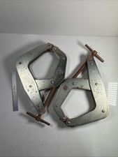Kant Twist 2,000 Lb, 6" Max Opening Cantilever Clamp K060TD Lot Of 2 Very Good