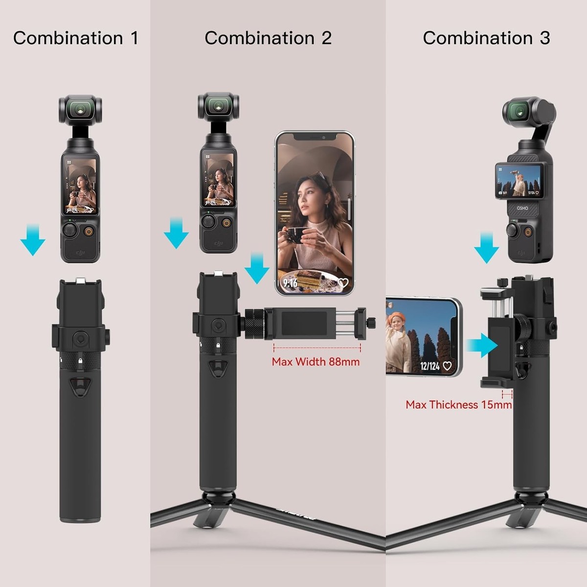 Smatree Portable Osmo Pocket 3 Power Stick (Power Bank) For 3 | eBay