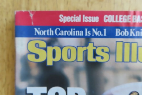 DAVID ROBINSON 1st Sports Illustrated 11/19/86 Magazine No Label NAVY SPURS - Picture 2 of 3