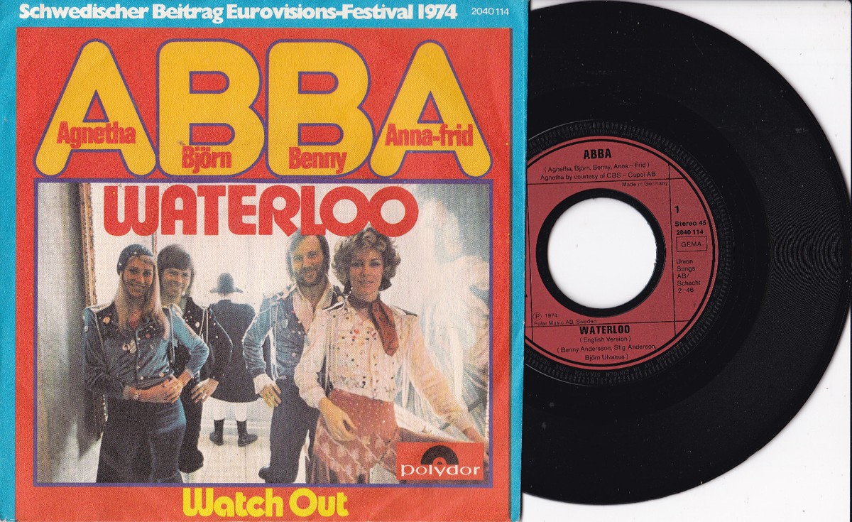 ABBA, Agnetha Björn Benny Anna-Frid -Waterloo / Watch- 7