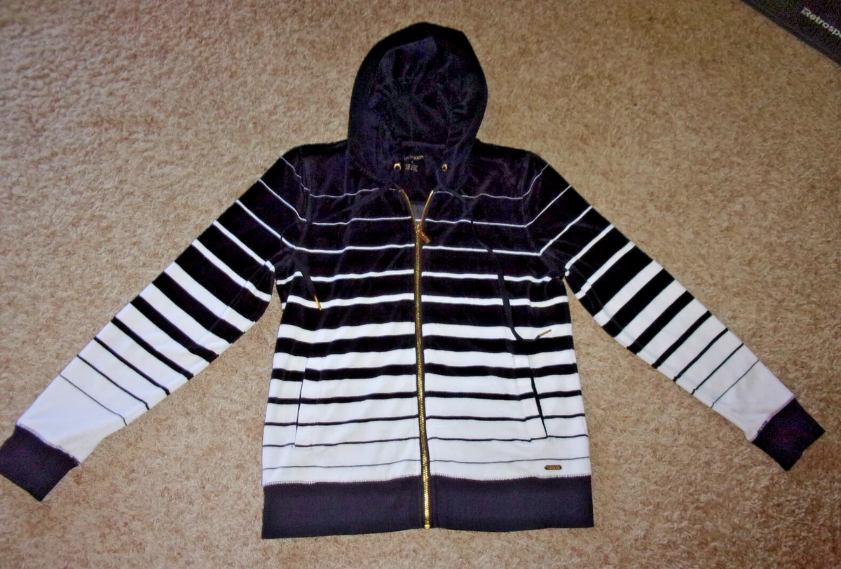 Calvin Klein Striped Regular Size Hoodies & Sweatshirts for Women 
