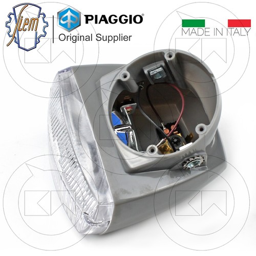 Faro Piaggio Ciao 50 Primera Serie Fanal Delantero Original Siem Gris - Imagen 5 de 7