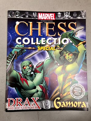 Marvel Chess Collection Spezial Drax Zerstörer & Gamora Eaglemoss Zeitschrift