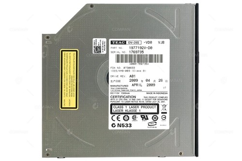 FY190 DELL DVD-ROM X8 12.7MM ULTRA SLIMLINE DRIVE - Zdjęcie 3 z 7