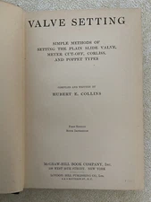 Valve Setting: Simple Methods of Setting the Plain Slide Valve by Collins