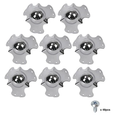 Sound Town 8-pack Large Ball Corner Edge Protector for Flight Case (ST-RHW-07)