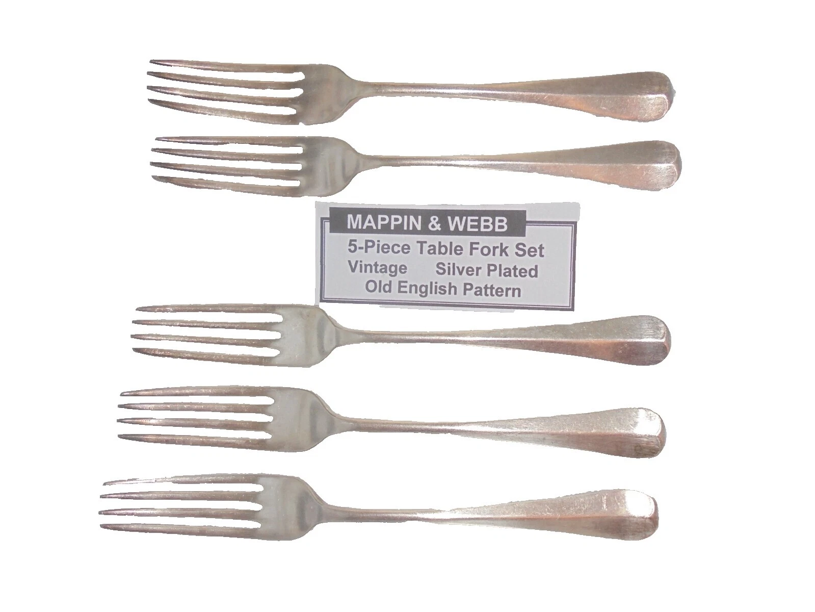 Nos Mappin & Webb antigüedades Plateado