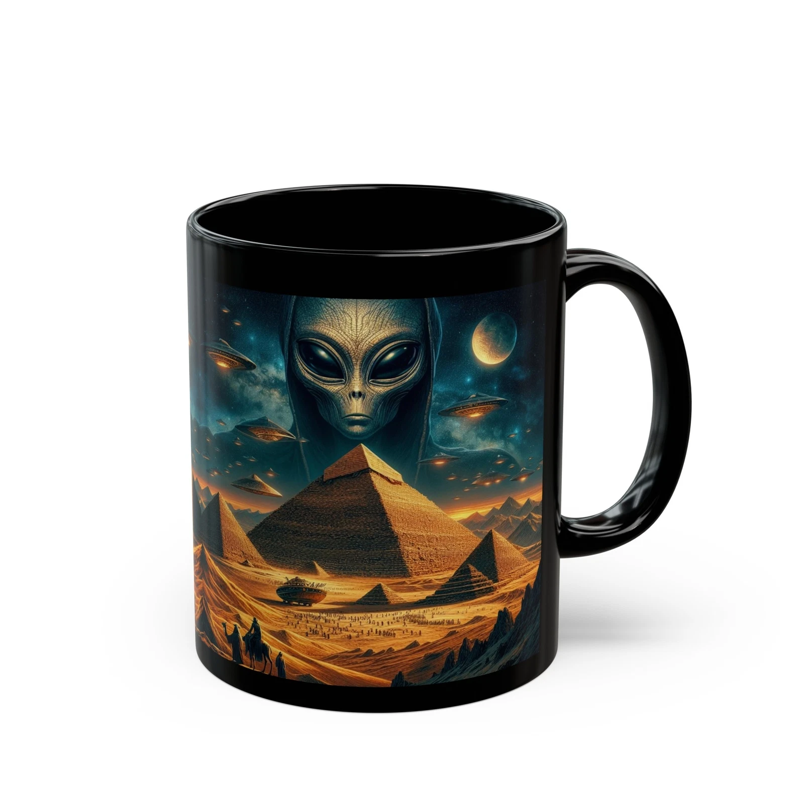 Alien Enigma Egypt Expedition Mug