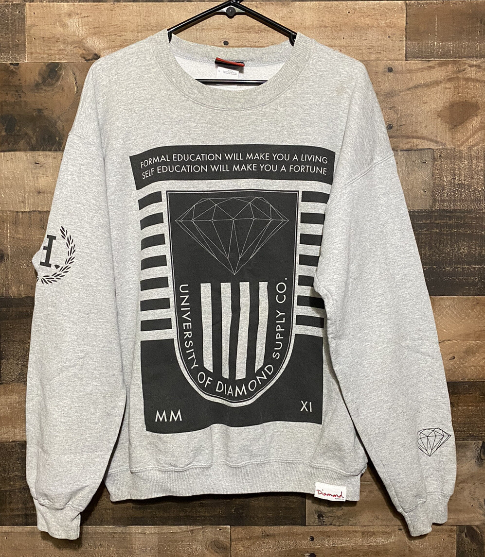 Diamond Supply CO Sweater Men's Size 