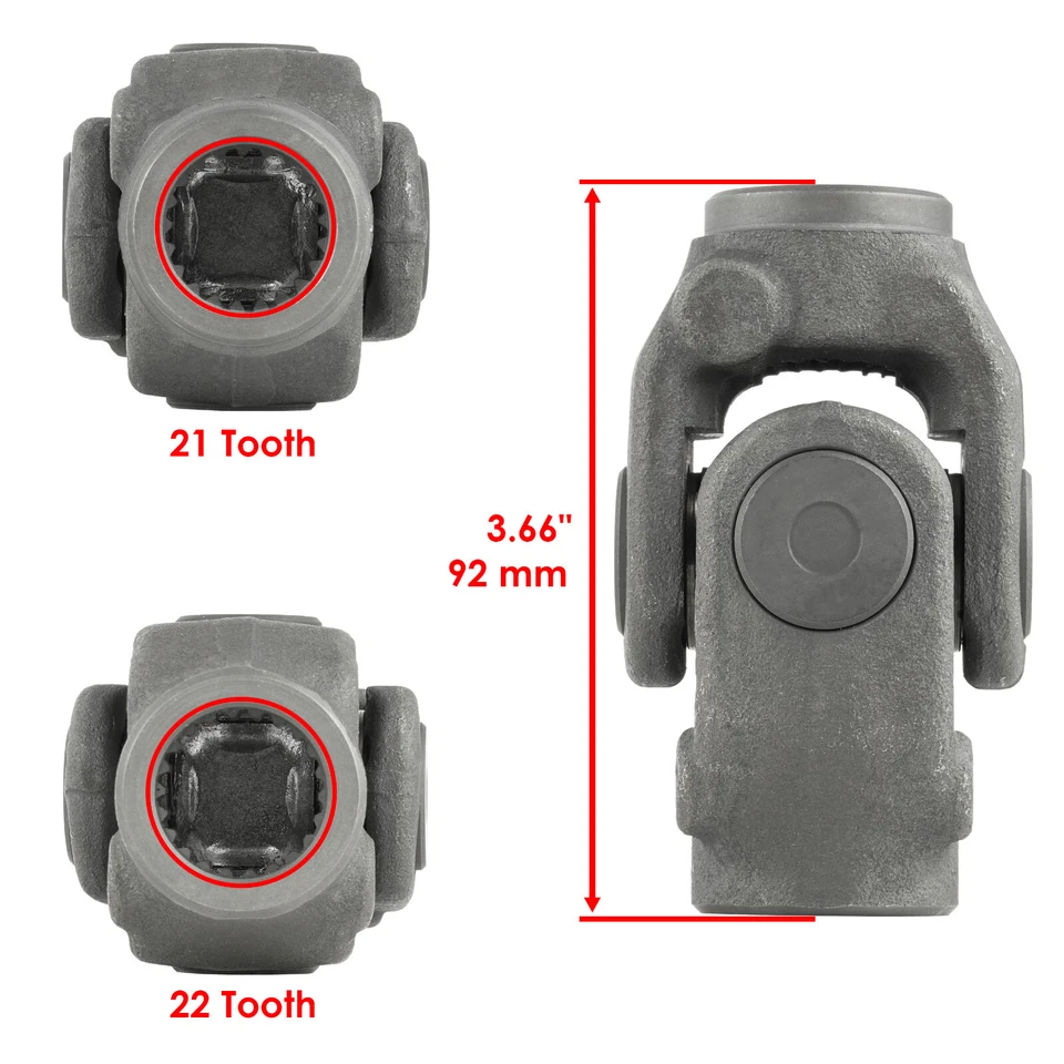 Front Propeller Shaft Yoke Assembly fits Kawasaki Mule SX KAF400 4x4 2017 - 2021 - Imagem 2 de 4