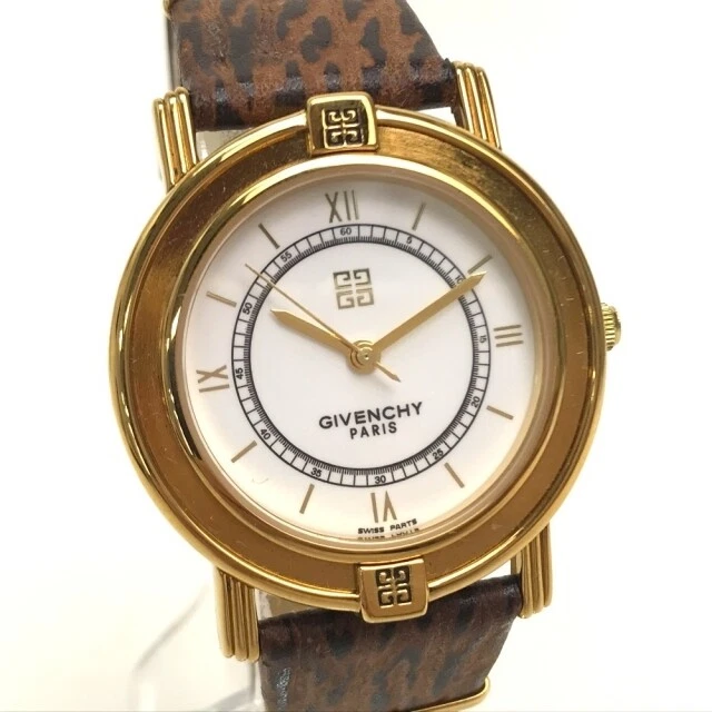 GIVENCHY Life 116 watch SS brown x gold hardware eBay
