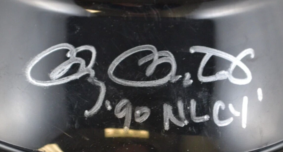 Doug Drabek Pirates Autographed Inscribed Batting Helmet w/COA 041823MGL2 - Image 2 of 3