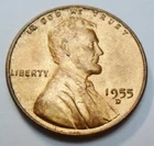 1955 D Lincoln Wheat Cent / Penny *AU - ABOUT UNCIRCULATED*  **FREE SHIPPING**