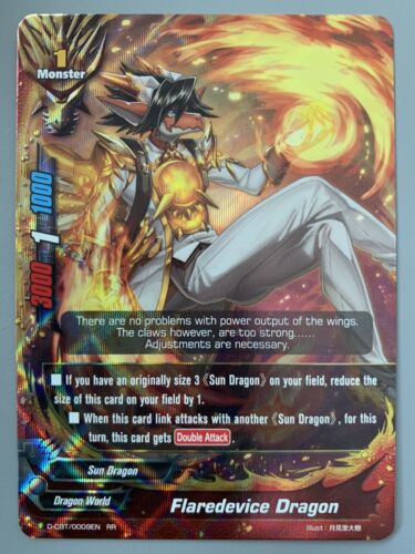 FUTURE CARD BUDDYFIGHT FLAREDEVICE DRAGON (SUN DRAGON) D-CBT/0009EN RR - Picture 1 of 3