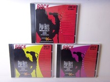 3 KARAOKE CD"S, POP HITS MONTHLY ROCK 2004 ERA SONGS  ON-SCREEN LYRICS 