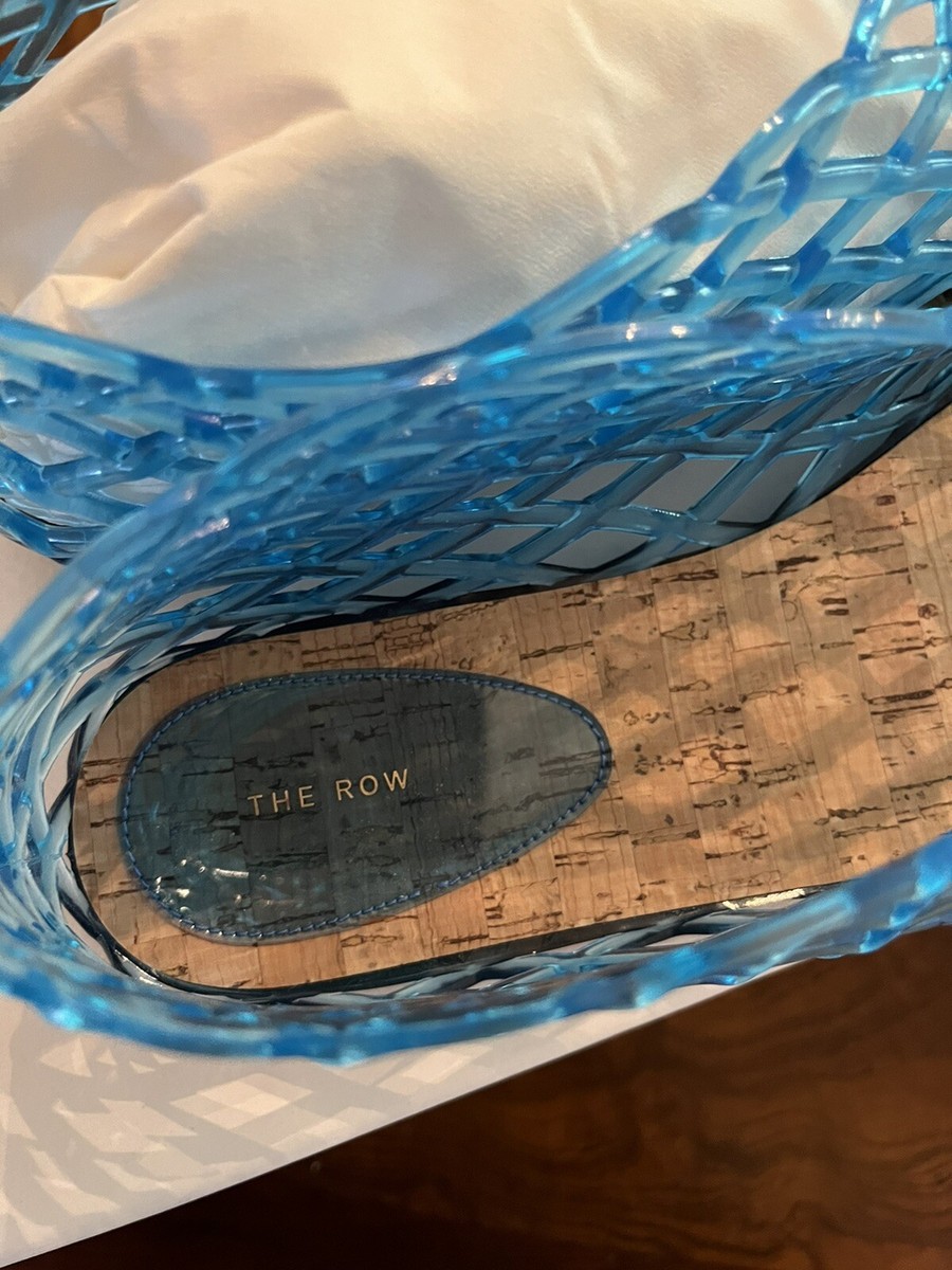 BNIB The Row Mara Flat Electric Blue 38.5 8.5 Jelly Shoes | eBay BNIB The Row Mara Flat Electric Blue 38.5 8.5 Jelly Shoes | eBay