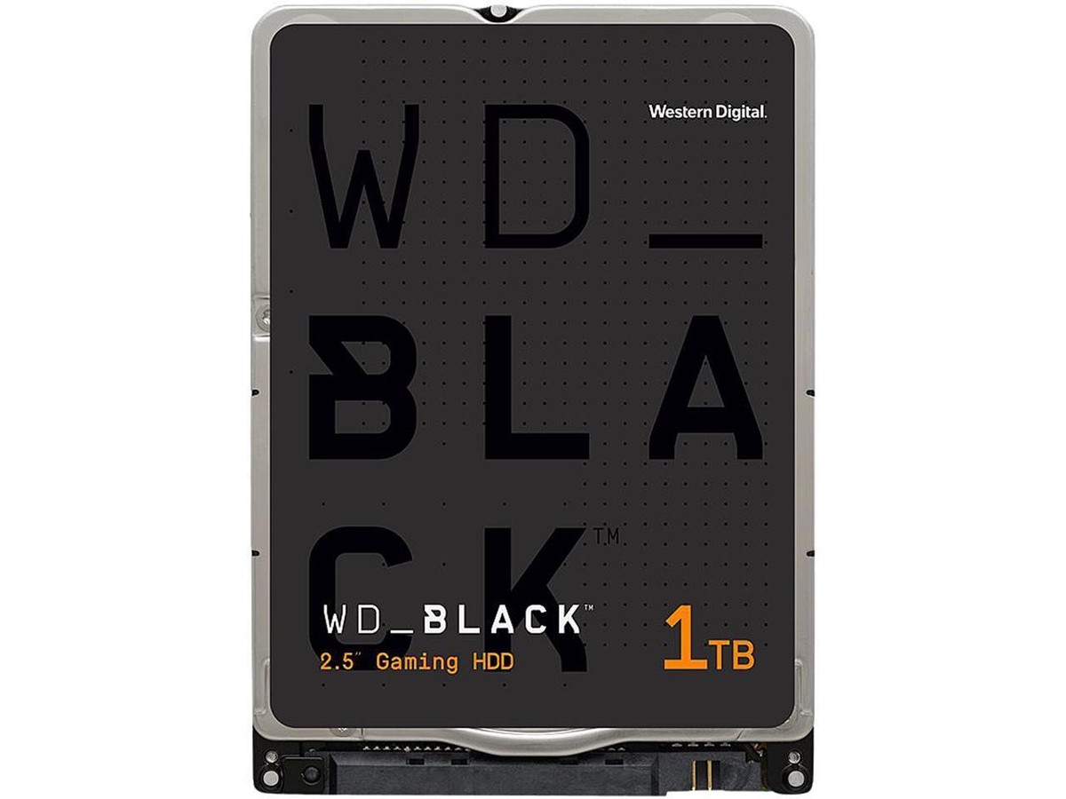WD Black 1TB Hard Drive - 7200 RPM SATA 6Gb/s 64MB Cache 2.5 Inch