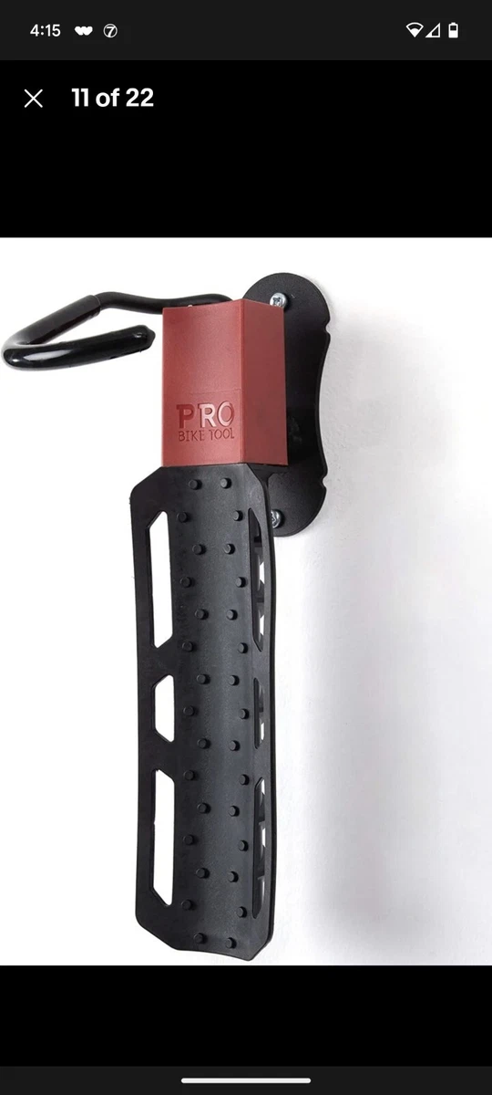 PRO BIKE TOOL Swivel Bike Wall Hanger for 1 Bicycle Storage