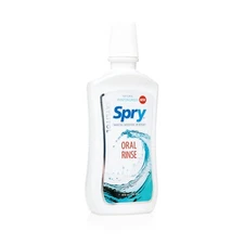 Spry Xylitol Oral Rinse with Enamel Support, Wintergreen - 16 fl oz (Pack of 1)