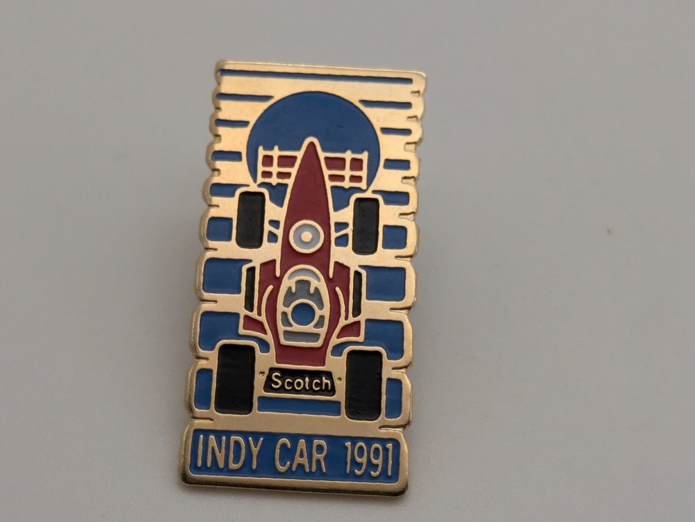 Scotch Race Car Team Indy Car 1991 lapel Pin