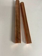  2 5/8 110 COPPER SOLID ROUND ROD 6" long New Lathe Stock 1/2 Hard