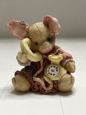 #ad #ad This Little Piggy “Sow Are Thing With You?” Enesco 1994 Figurine Mary Rhyner $9.90