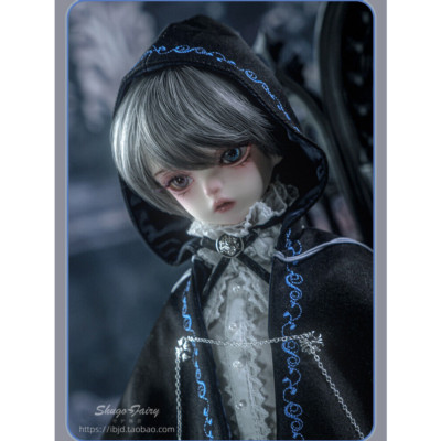 FULL SET 1/4 BJD Doll British Style Boy Resin Ball Joint Puppe Eye Makeup Wig