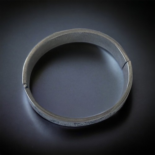 Hayward Sterling silver bracelet fine jewelry auctions estate vintage bangle buy - Picture 2 of 6