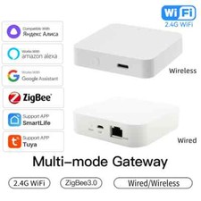 Zigbee 3.0 Gateway Wired/Wireless Tuya WiFi Bluetooth Smart Home Bridge Remote