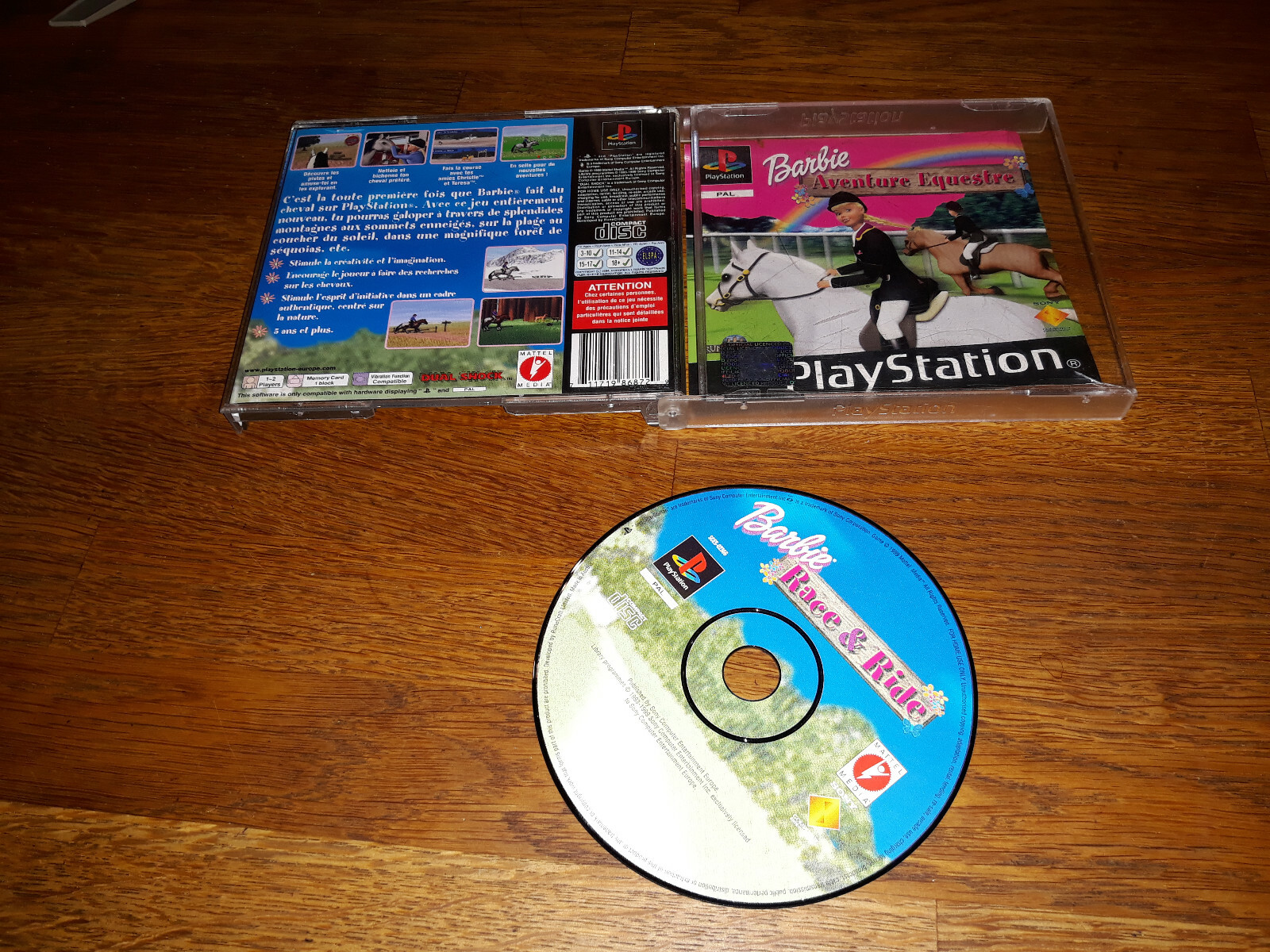 BARBIE AVENTURE EQUESTRE VF /  PS1
