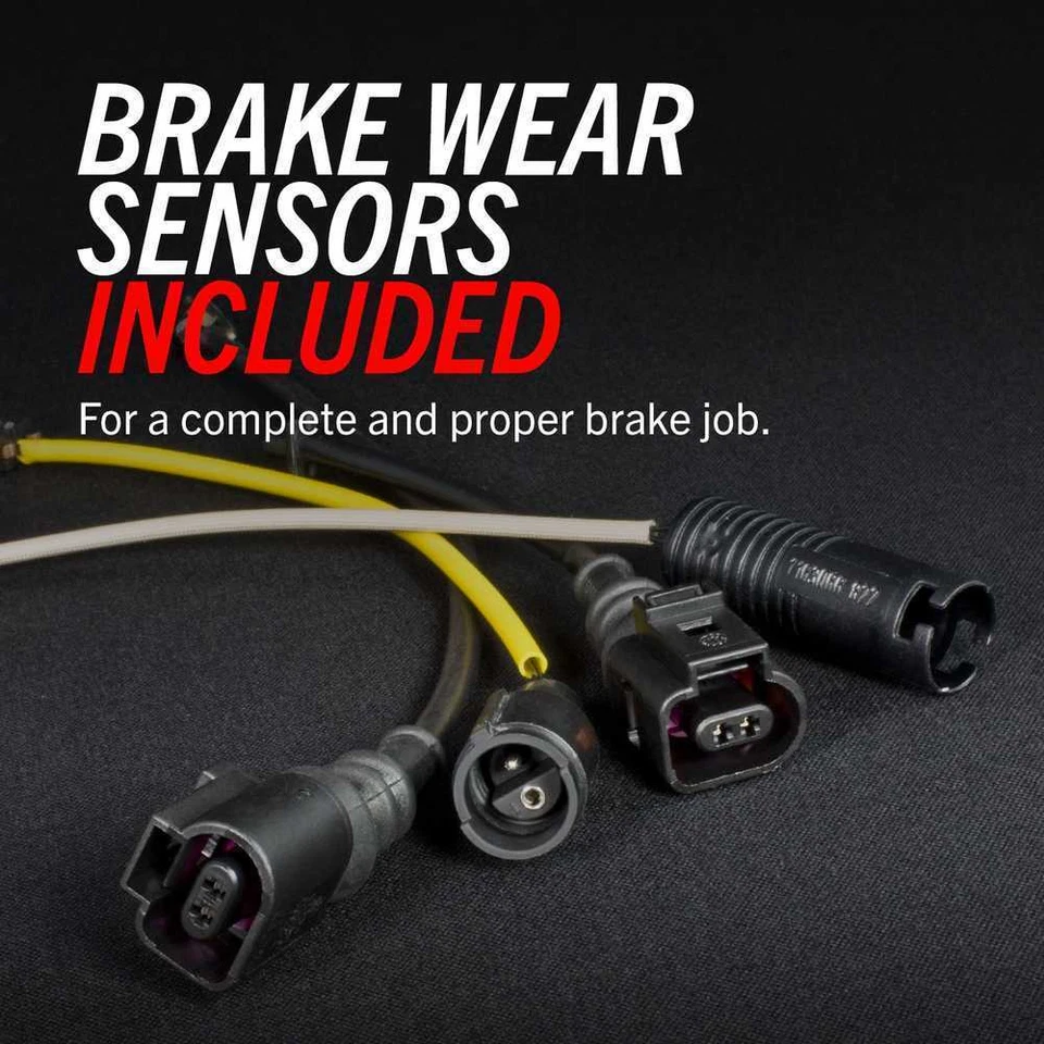 Kit de pastillas de freno de disco y rotor para BMW 540i 528i 525i 1997-2003 Power Stop Foto 4 de 4