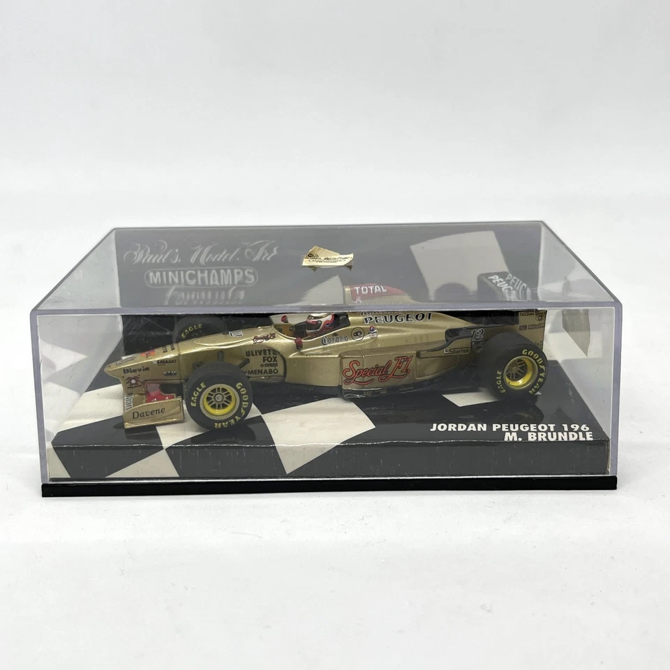 Modellino F1 Minichamps 1/43 Jordan Peugeot 196 M.Brundle - Immagine 3 di 3