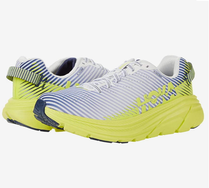 HOKA ONE ONE Rincon Women's Lightweight Lace-Up Sneakers Yellow