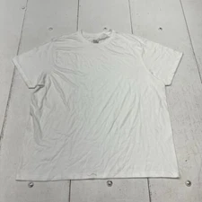 Deal Worthy White Basic Short Sleeve T-Shirt Men's Size X-Large NEW