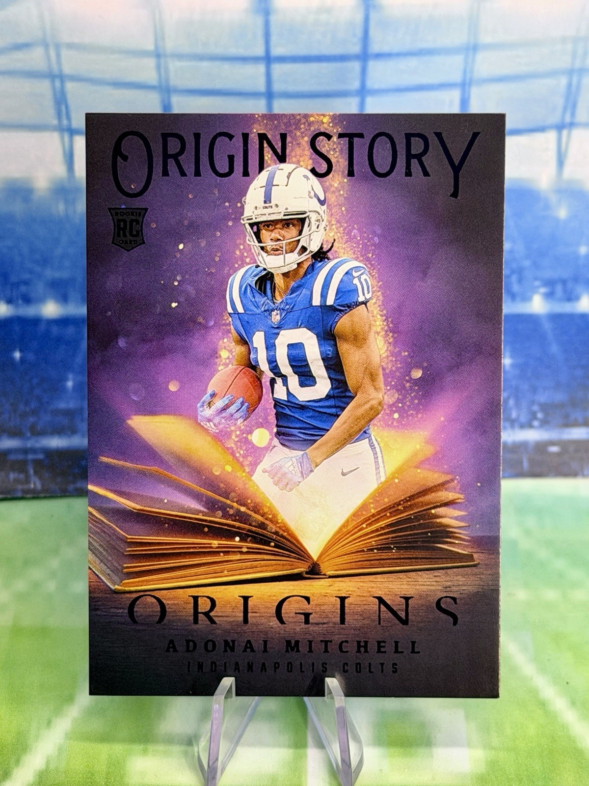 2024 Panini Origins - Origin Story Adonai Mitchell Rookie RC CASE HIT #19 SSP
