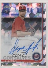 2019 Topps Chrome Sapphire Edition Auto Stephen Gonsalves #CSA-SG Auto 8k4