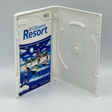 Wii Sports Resort Nintendo Authentic REPLACEMENT CASE And MANUAL Only No Disc