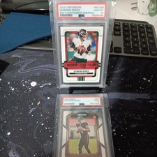 2022 Contenders Desmond Ridder ROTY Emerald #ROYDRI, PSA 10 1 free des slab