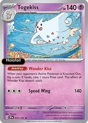 Togekiss 072/191 Surging Sparks Holo Rare
