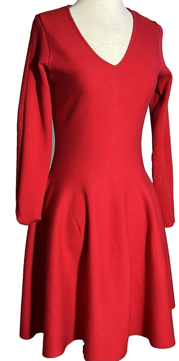 chinese dress ladies Petal & Pup Women's Keani Long Sleeve Lace Gown - Red