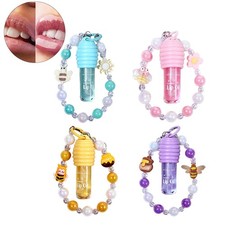 Womens Lip Oil With Key Ring Plumping Lip Oil Lip Gloss Lip Serum 1Pcs Cosmetic