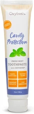 Oxyfresh Premium Cavity Protection – Fresh Mint Fluoride Toothpaste – Low Abrasi