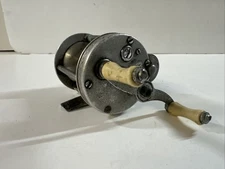 Vintage Pflueger Nobby Mark No. 1963 Fishing Reel Made In USA Working Condition